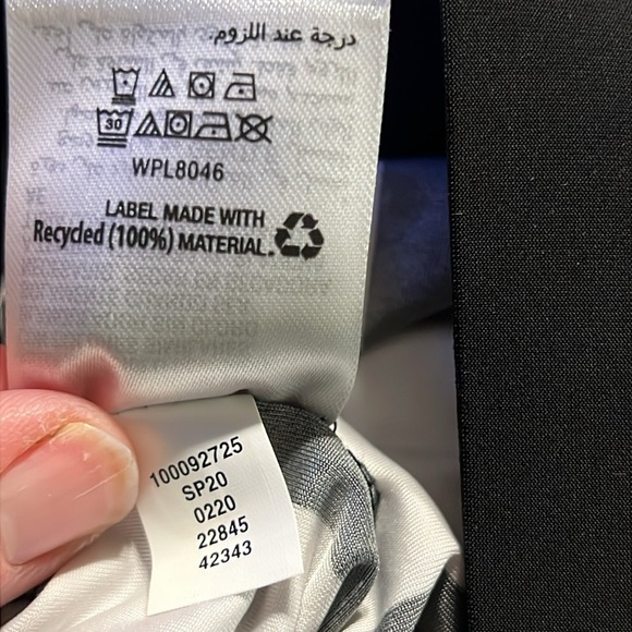 INC International Concepts Womens Striped Wide Leg Pant Black White Heritage‎ XL - Picture 11 of 11